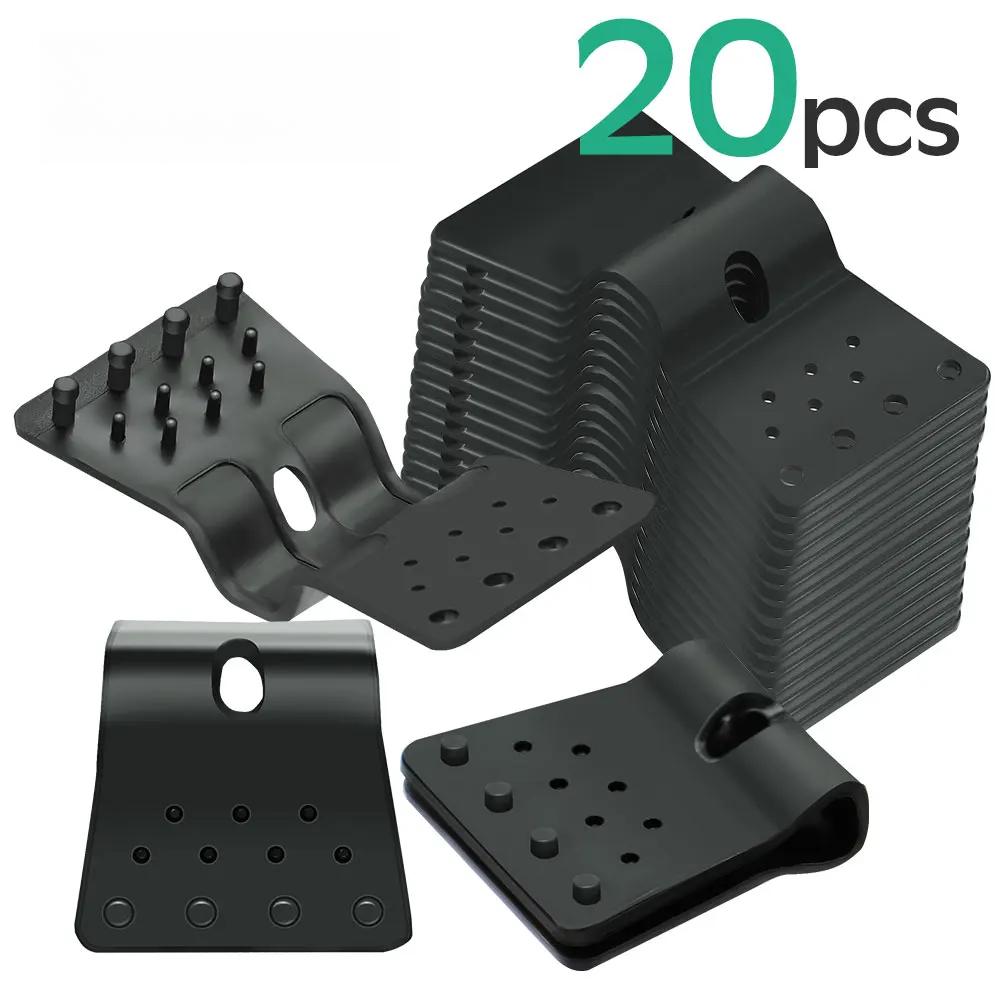 5-30PCS Butterfly Type Greenhouse Sunshade Net Clips Home Fence Installation Hook Windproof Neting Clamp Outdoor Tent Hang Tool
