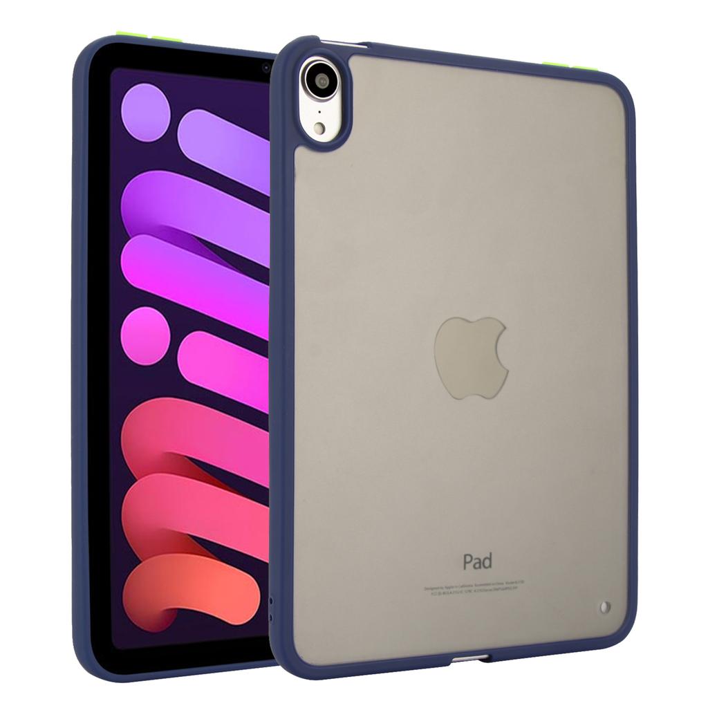 Pentru iPad mini (2024)/(2021) Husă Piele la Atingere Mată Acrilic TPU Rezistentă la Șocuri Husă Tabletă