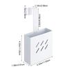 Appendi Detergente per Cassetta WC in Acciaio Inossidabile 304 Resistente Design a Incastro Facile Profondità Regolabile Per Chiusura Coperchio Senza Cuciture