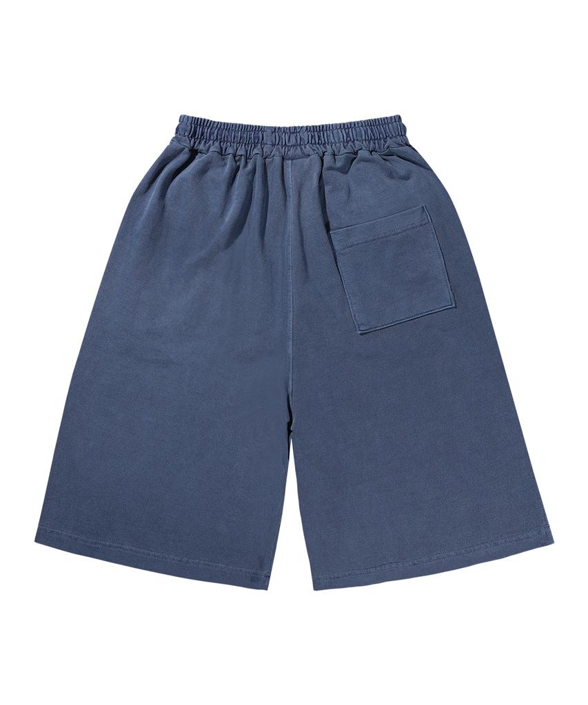 GAINSBORO Pigment Sweat Shorts_Vintage Blue