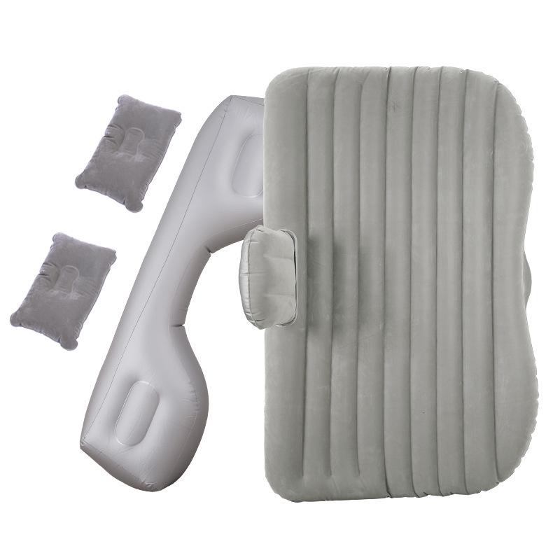 Folding SUV Inflatable Car Bed - PVC Flocking Travel Mattress