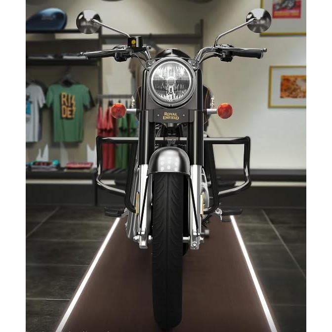Royal Enfield "New Classic 350" Reborn Black "Airfly Evo Engine Guard"