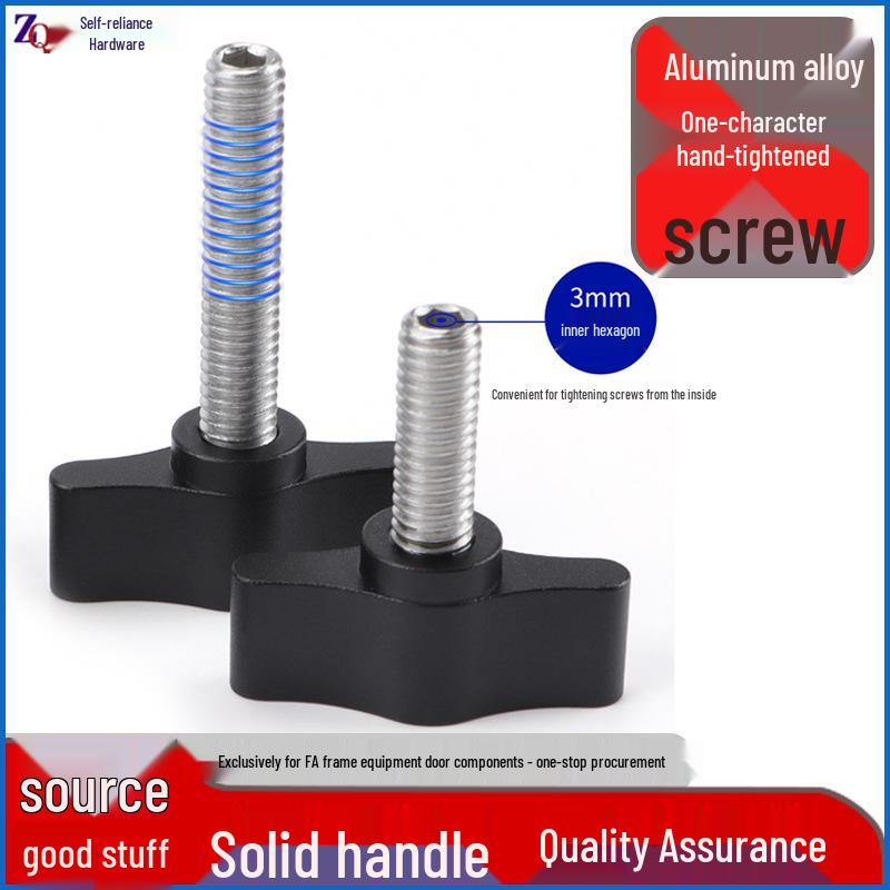 Universal M6 T-Handle Stainless Steel Thumb Screw for Photography Adjustment