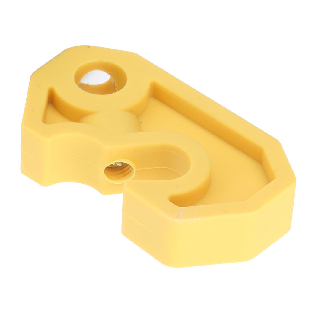 Simple Circuit Breaker Lock Insulated Isolated Air Switch Yellow PA for Industry Automotive Chemical