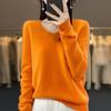 Fashion Woolen Sweater Cashmere  Pullover Women Knitwear V-Neck Long Sleeve  Autumn Winter Fashion Basic Clothing  Tops