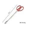 HOTQ Crayfish Eel Crab Crab Fishing Fish Fish Multifunctional Clip, Clip, Grabber, Scissors, Grabber, Gripper, (Red)