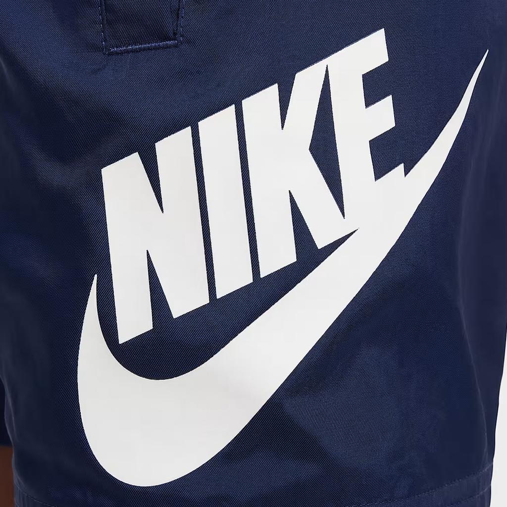 Nike Logo Elastic Waist Shorts Kids Shorts Blue HF8138-410