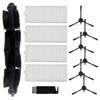 12 Stück/Set Rollenbürste, 6 Stück/Set Kehrmaschinenzubehör