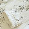 Couple's Pure Cotton Pajamas Set: Men's Long Sleeve & Pants, Women's Lapel Home Wear (Spring/Summer).