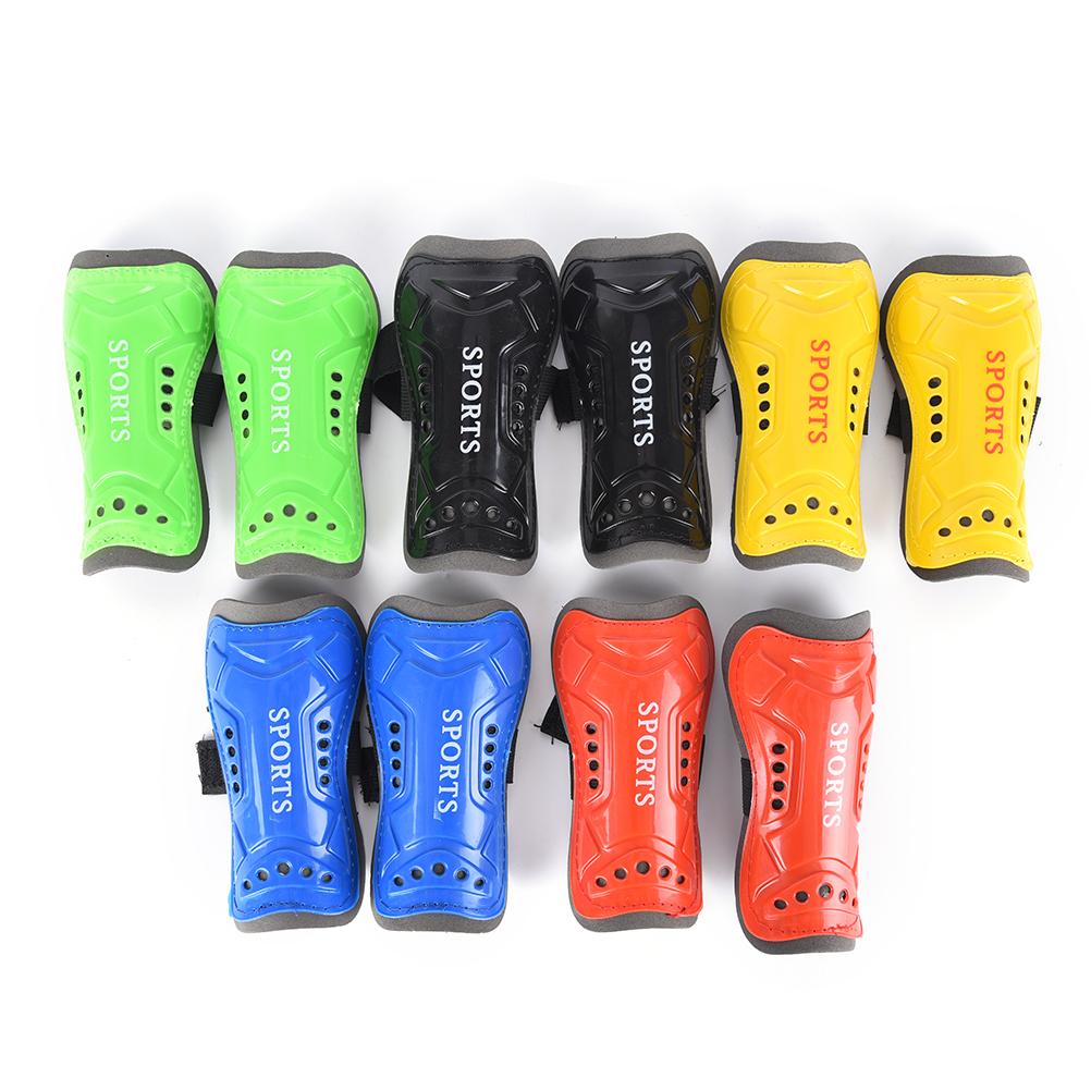 New-1Pair Kids Child Soft Football Shin Pads Soccer Guards Sports Leg Skin Guard Protector 1