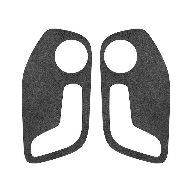 For ZEEKR 001 2024 2025 Super Suede Car Seat Adjustment Switch Panel Cover decoration Sticker Car Interior Accessories
