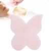 Pink Jadestone Scraping Board Butterfly Shape Massaging Gua Sha Board Scrapping Tool