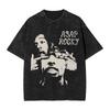 Design AAP Headscar Vintage Washed TShirt Men 100Cotton Clothing Streetwear Asaps  Oneck Short Sleeve