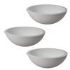 ST TS Crucibles, 6cm, Set of 3, Spare Ceramic Heat-Resistant Dishes/Bowls, Up To 2800C, for Gold and Silversmithing, Engraving, and Forging