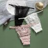 Intimates Sexy Briefs Women's Transparent Hollow Out Mesh Panties Lace Thong Dots Panties G String