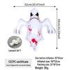 Inflatable PVC Pumpkin Ghost Tumbler Halloween Decoration