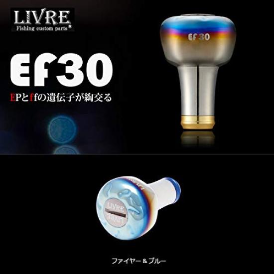 

LIVRE 5997 EF30 Knob for Shimano and Fire Blue (Single) Daiwa, &