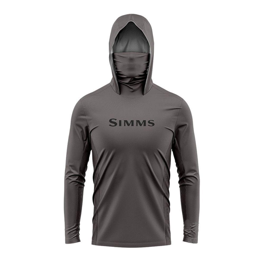SIMMS UPF50 Breathable Hooded Fly Fishing Suit with Integrated Mask