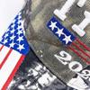Camo Trump 2020 Hat Keep America Great Baseball Hat Embroidered Flag American