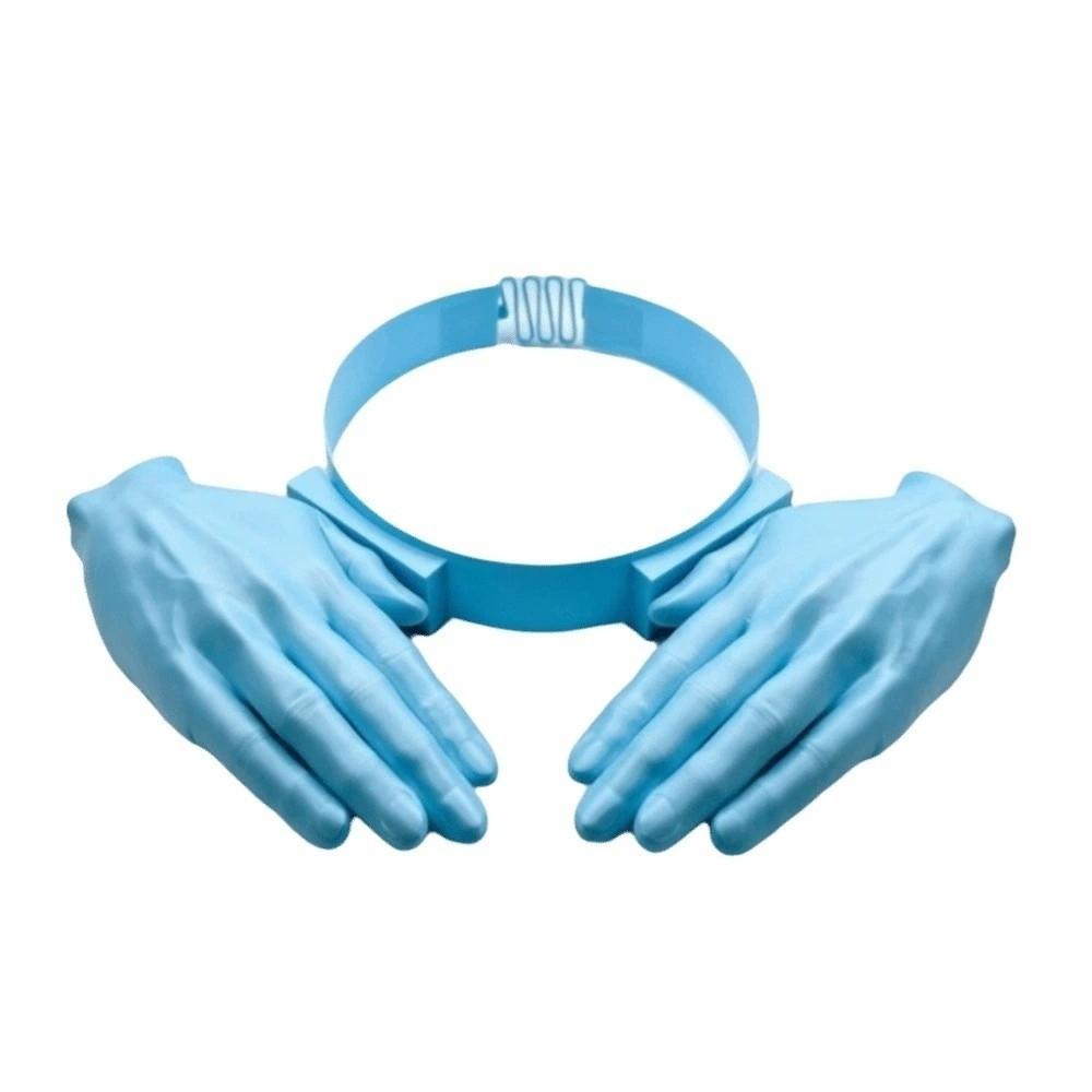 

Hair Hoop Palm Sun Visor Headband PLA Detachable Funny Hand Sun Hat Adjustable Waterproof Sun Protection Quirky Hairband