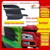 HOWO Sinotruk Front Bumper Decorative Plate & Fog Light Black Plastic Cover