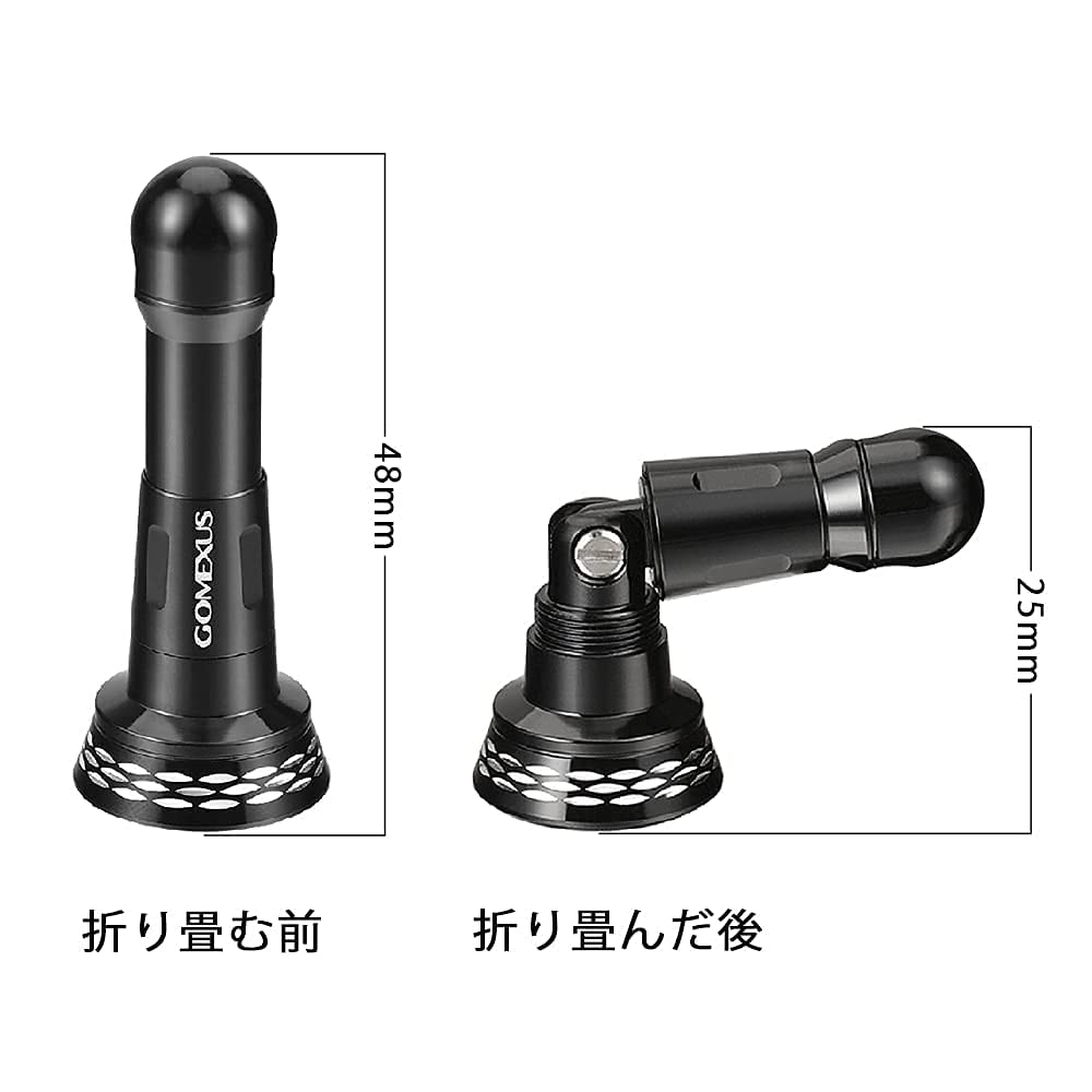 Gomexus R6 Reel Stand 48mm Spinning Reel Protector Compatible with Shimano Twin and Stella hook reel case easy Daiwa, Exist, Power, Reels.