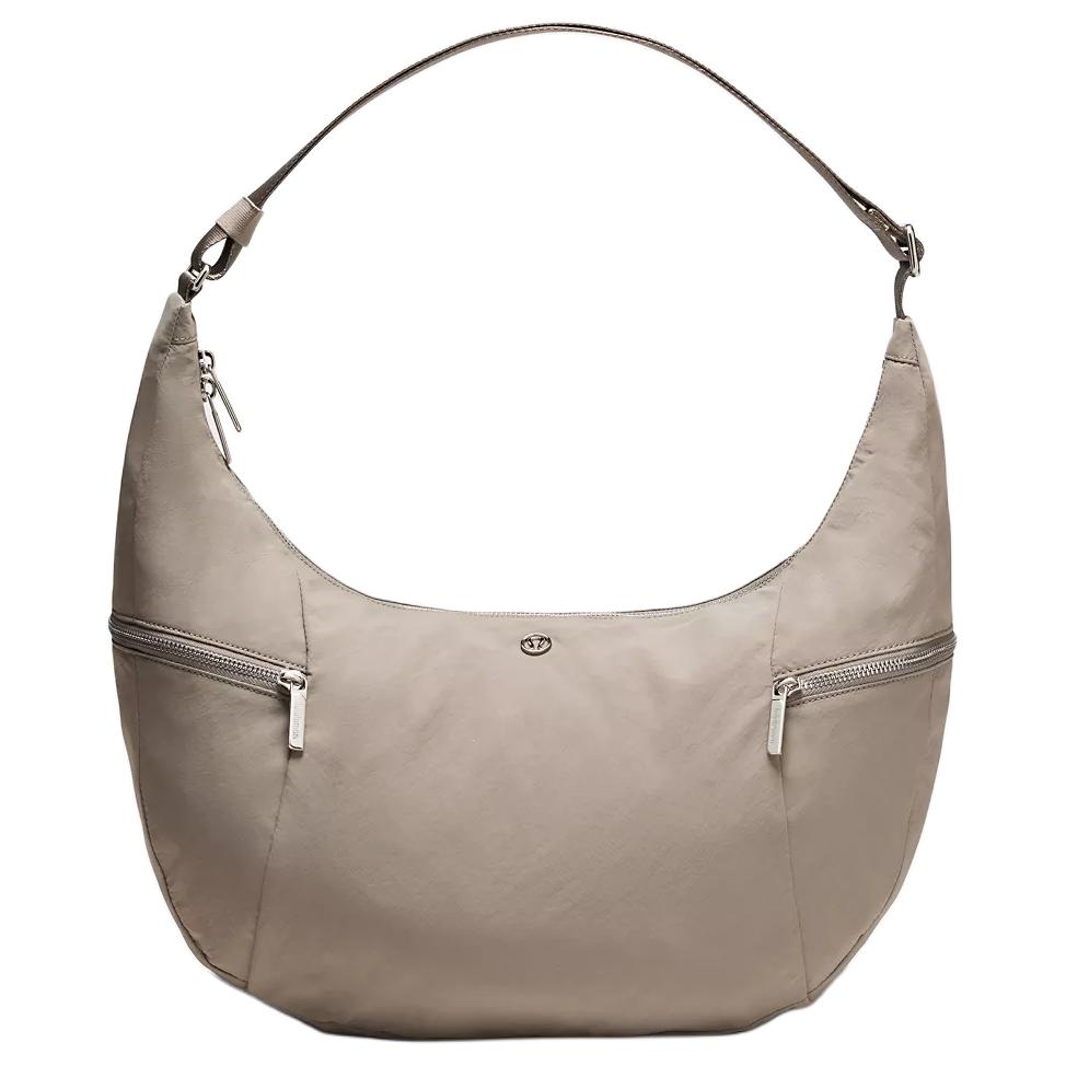 

Lululemon Grand Soft Bag 13L Classic Logo Design Recycled Nylon Shoulder Bag Large Women shoulder bag Warm-Brown-Grey LU9DEYS-070108 Warm Umber Gray