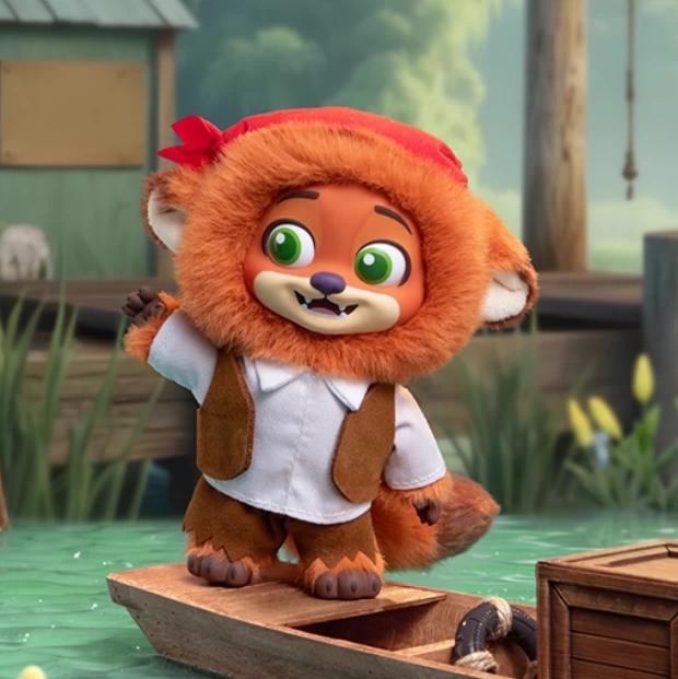 Genuine Zootopia V2 Nick&Judy Best Undercover Series Blind Box Cute Doll Pendant Collection Desktop Ornament Fashion Trend Toys