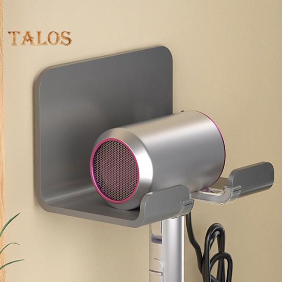 Uchwyt na suszarkę do włosów, ścienny stojak do przechowywania prostownicy do włosów, łatwy montaż, organizer łazienkowy, wieszak druciany do uporządkowanego przechowywania