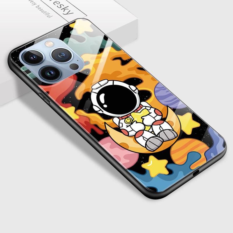 Tempered Glass Phone Case For Samsung A12 A16 A32 A53 S20FE S23 S25 Honor20 X6A 90Lite 9X Huawei Y9Prime2019 P30Lite Soft Edge Shockproof Smooth Shell