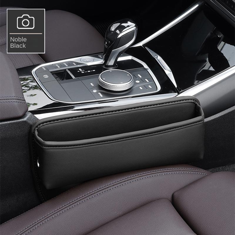 For BMW 1 2 3 4 5 6 7 Series M Performance Car Front Row Seat Crevice Storage Box Pocket Water Cup Phone Holder Car Accessories