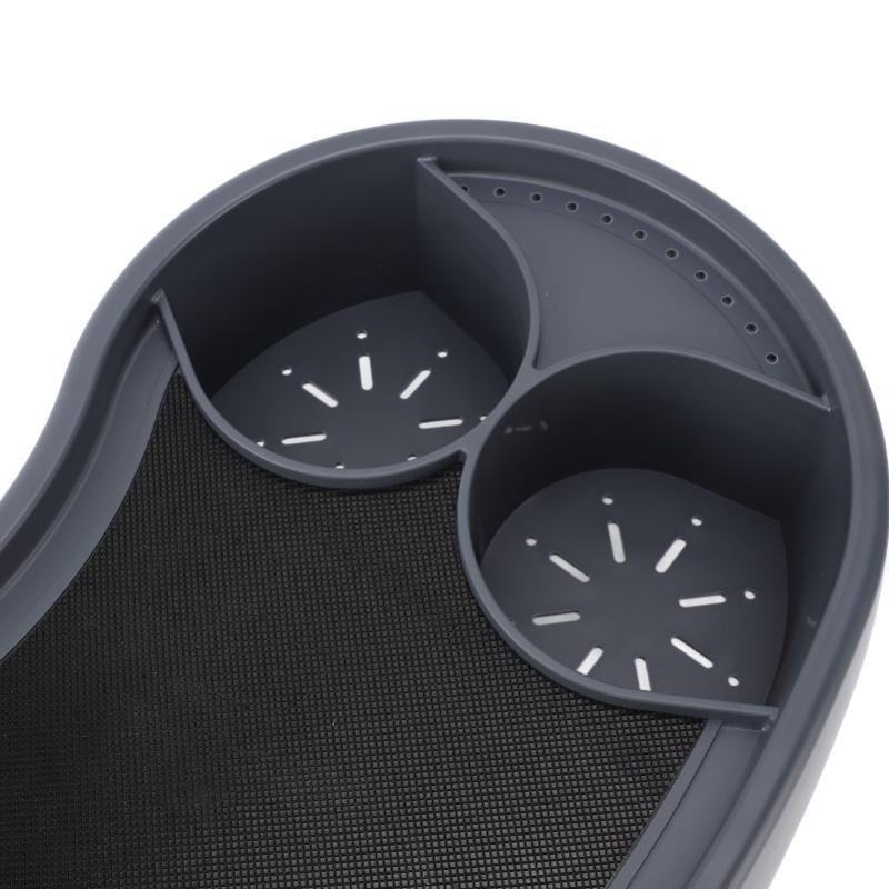 Hot Tub Tray Adjustable Plastic Anti Slip With Cup Holder Hot Tub Serving Tray For Beverage Books Food