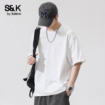 Baleno S&K Pure Cotton Men's Short Sleeve T-Shirt