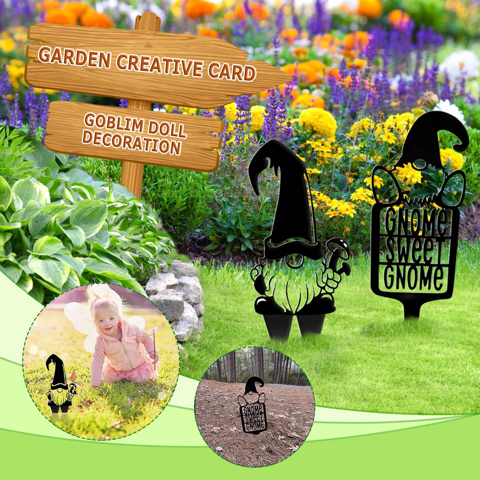 

Стальная Ветка Гномы Украшение Металлическое Дерево Искусство Металлические Гномы Сад Стали