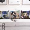 Game Genshin Impact boy cushion cover Pillow Cover Decoration Room Home Sofa living Office Car Nordic Simplicity