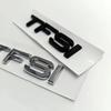 3D Krom Glanssvart ABS TDI TFSI Bil Bakemblem Klistremerke for Audi A1 A3 A4 A5 A6 A6L A7 A8 S3 S6 Q3 Q5 Q7 TT S RS