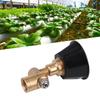 Black Nozzle Copper Multiple Modes Sprinkler Head Stainless