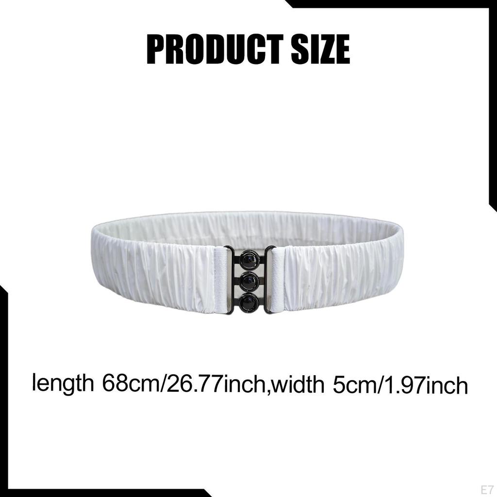 Elastic Waist Belt Casual Elegant Waistband for Winter Outwear Clothes
