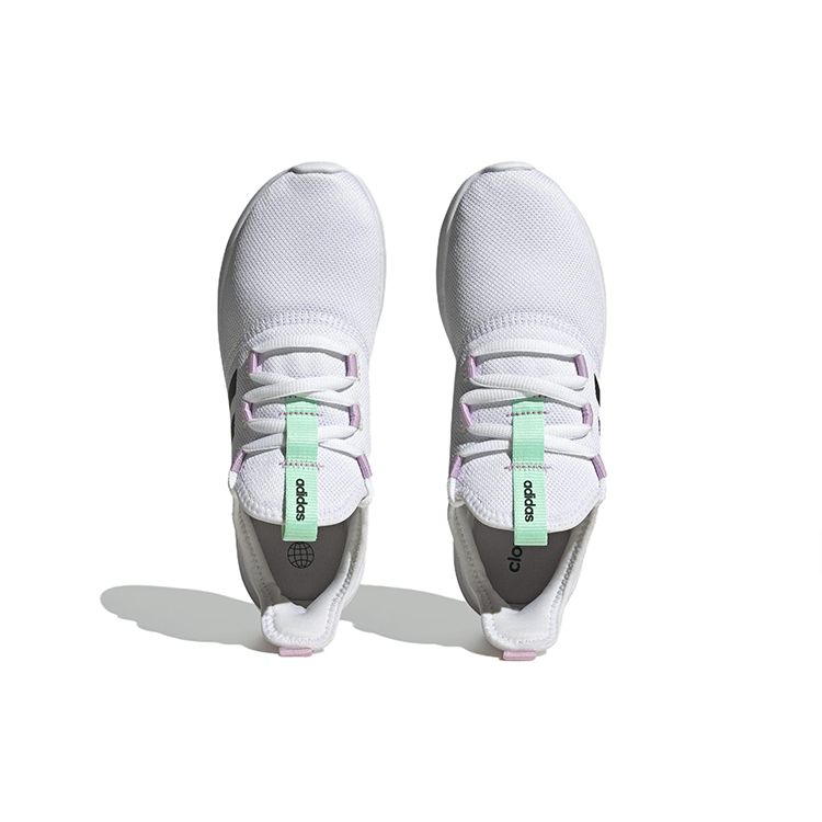 Adidas  Cloudfoam Pure 2.0 White Black Pulse Mint Women Sneakers Cloud-White Core-Black H03762