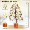 Christmas Decorations Mix Chakra Gemstone Tree Feng Shui Figurine Money Bonsai Good Luck Reiki Healing Crystals Home Decoration