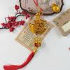 2027 Chinese New Year Goat Hanging Ornament Red Tassel Cute Lucky Decor For Spring Festival Family Gifts