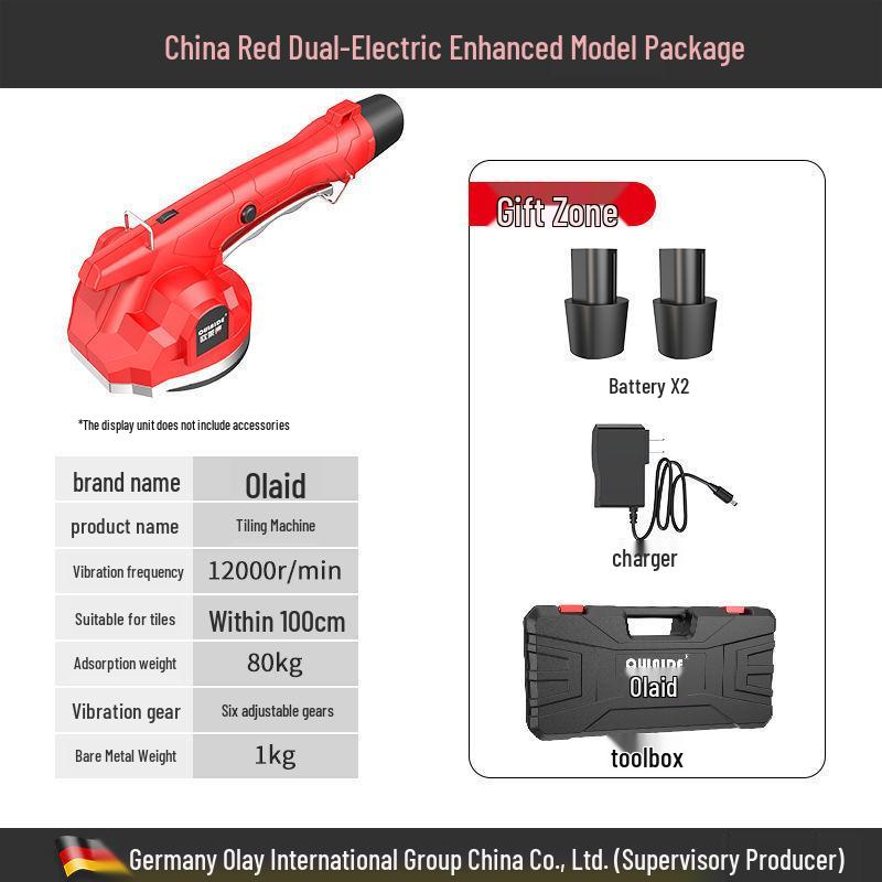Auto Tile Leveler & Vibrator Paving Tool