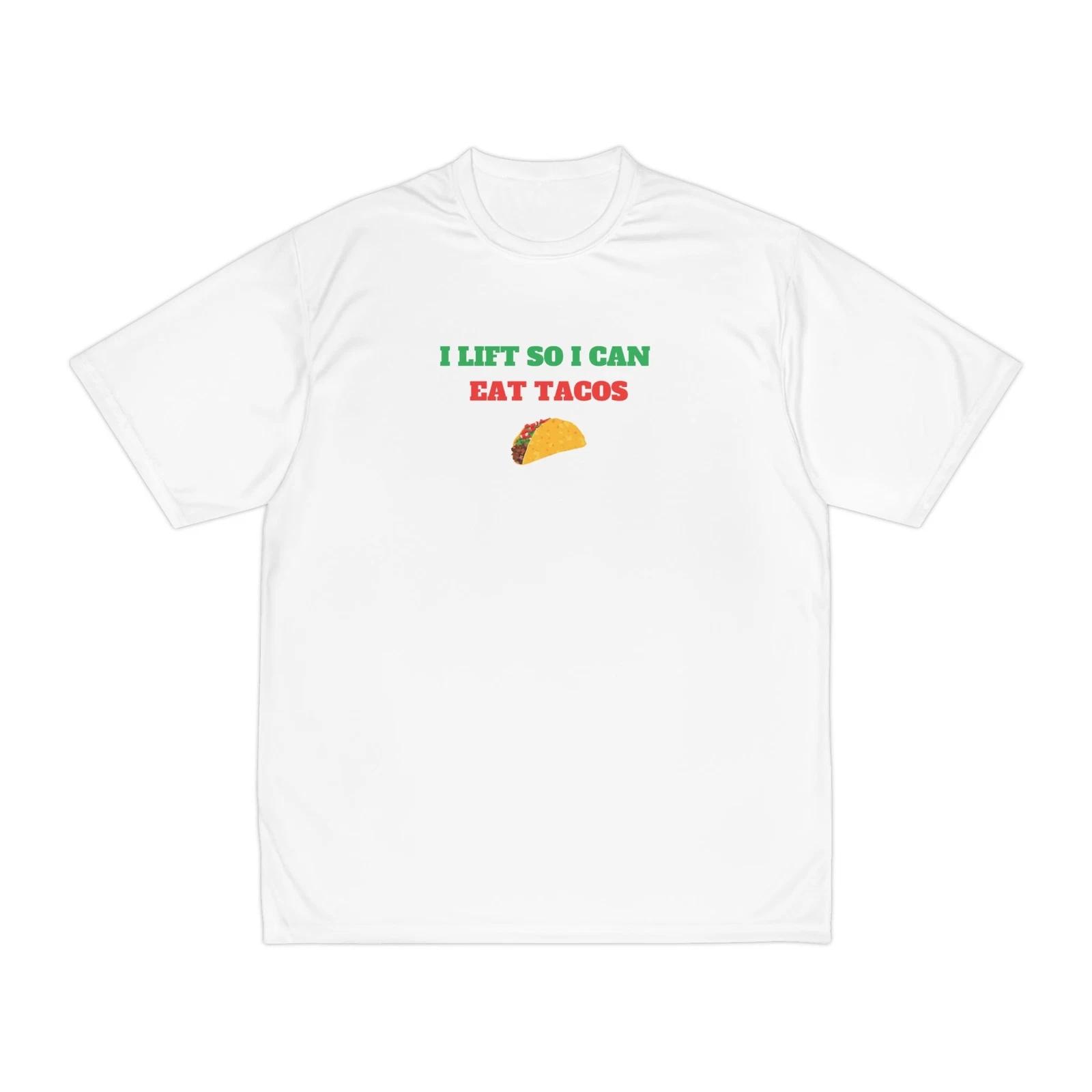 Fitness Taco in My Mouth Gym Tee, Workout T-Shirt Gift, Taco Lover Graphic Top, 3XL