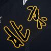 Li Ning Chinese Character Logo Print Round Neck T-Shirt Men Tops Black ATLS141-1
