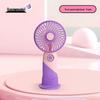 Rechargeable Mini USB Desk Fan: Portable, Strong Wind Handheld Electric Fan
