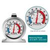 2 szt. Termometr do lodówki, -30~30°C/-20~80°F, Klasyczny analogowy termometr do lodówki Duża tarcza z czerwonym wskaźnikiem termometru
