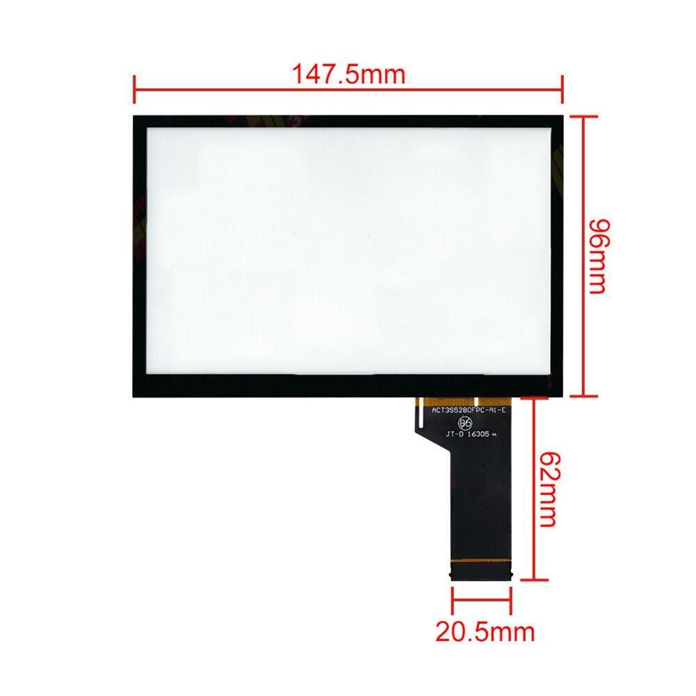 40-Pin Glass Digitizer 6.5\'\' Screen Accessory For GLI