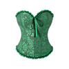 Women Strapless Lace Bridal Corset Waist Cincher Shapewear Bustier