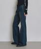 Keoseuteomeokeullagumeon Loose Fit Bootcut Denim Pants Black Cowpt002Black