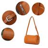 Crossbody Bag Casual and High-end Style Cylindrical Pillow Bag Cowhide Handbag Small Handbag